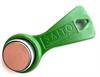 Salto 512 bytes memory i-Buttons RW - green